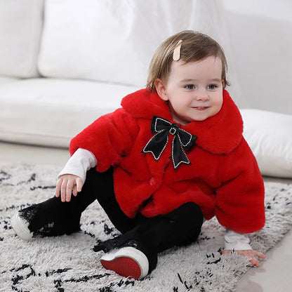 Neue Winterjacke für Baby Mädchen