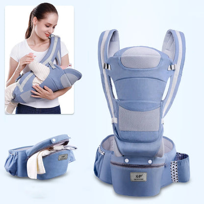 Ergonomic Kangaroo Baby Wrap Sling Travel