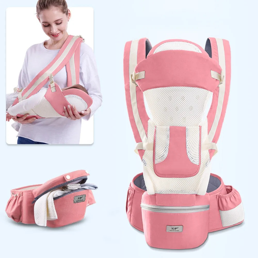 Ergonomic Kangaroo Baby Wrap Sling Travel