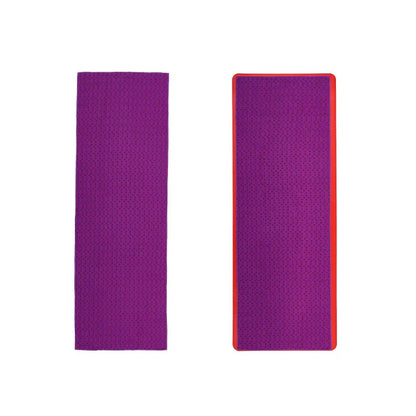 183*63cm Portable Anti-slip Sweat-absorbent Yoga Mat Towel Cloth Mat Ultra-thin Yoga Blanket Towel Blanket Workout with Bag