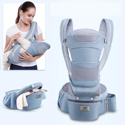 Ergonomic Kangaroo Baby Wrap Sling Travel