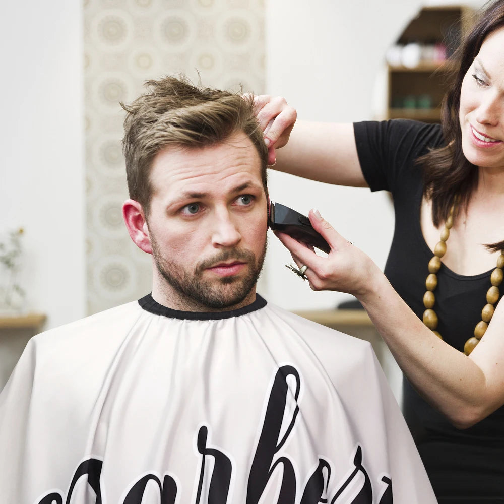 Barbertop Haarschnitt Tuch Friseur Schürze Haarschnitt Cape Friseur Kleid Friseur Mantel Barbershop Salon Zubehör