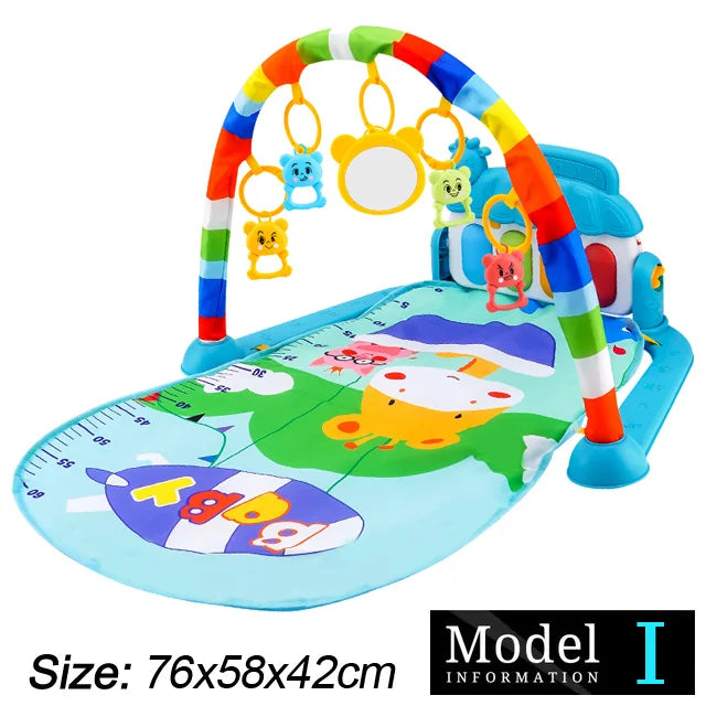 Baby Fitness Stand Music Play Gym Activity Toys