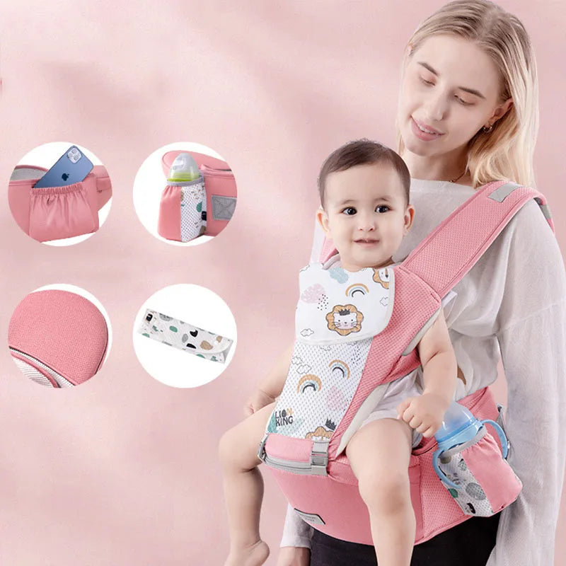 Ergonomic Kangaroo Baby Wrap Sling Travel