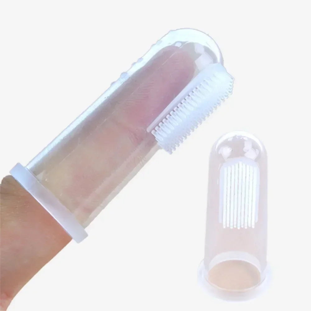 Cute Baby Finger Toothbrush