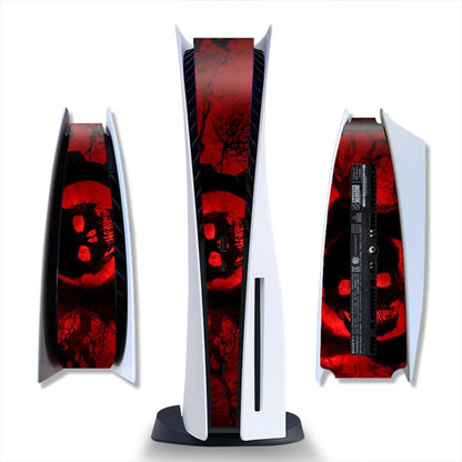 For PlayStation 5 PS5 Disc & Digital Version Console Universal Decoration Strip Center Sticker Anti-slip Protective Skin Sticker