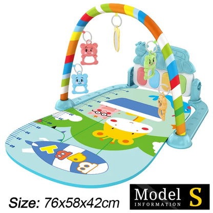 Baby Fitness Stand Music Play Gym Activity Toys