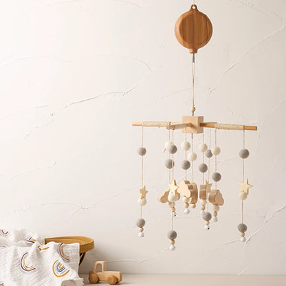 Pendant Toy Nursery Plays Wood Grain